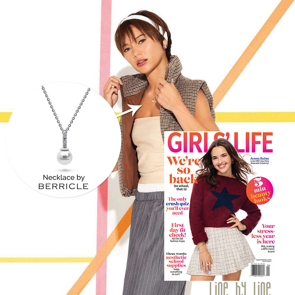 Article Features Solitaire with Side Stones Pendant Necklace