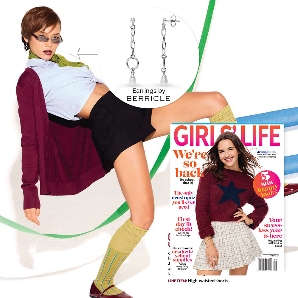 Article Features Open Circle Dangle Earrings