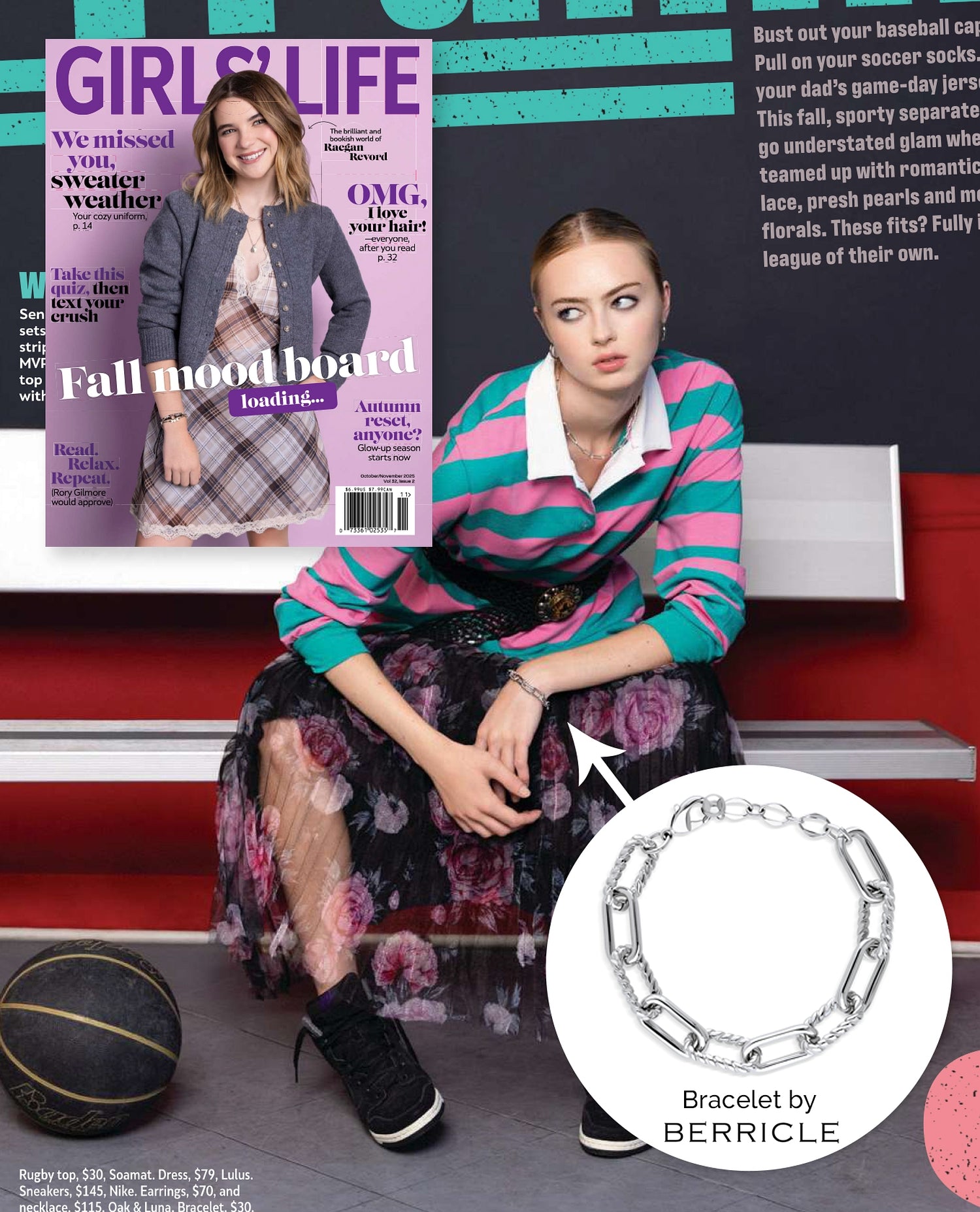 Article Features Cable Link Bracelet