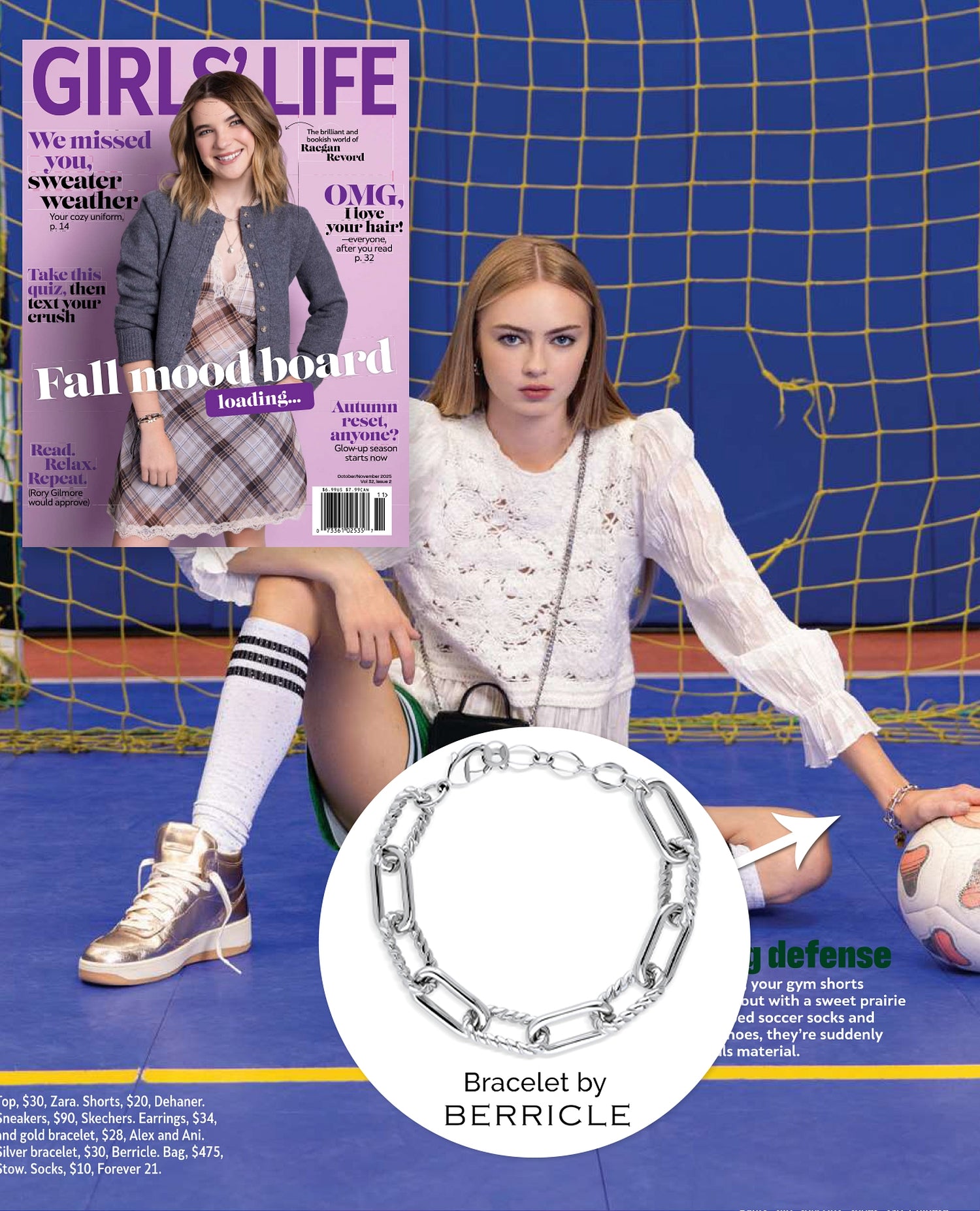 Article Features Cable Link Bracelet