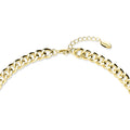 Front view of Lightweight Curb Chain Necklace 9mm, Gold-Tone