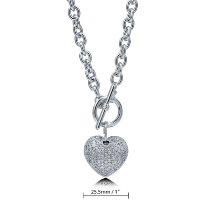 Heart CZ Set