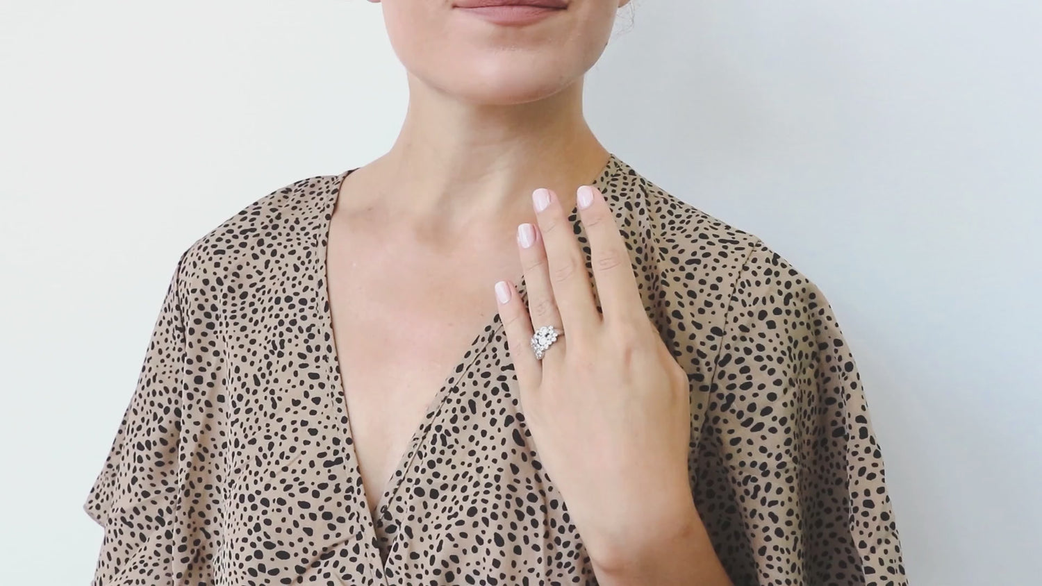 Bubble CZ Ring in Sterling Silver, 4 of 9