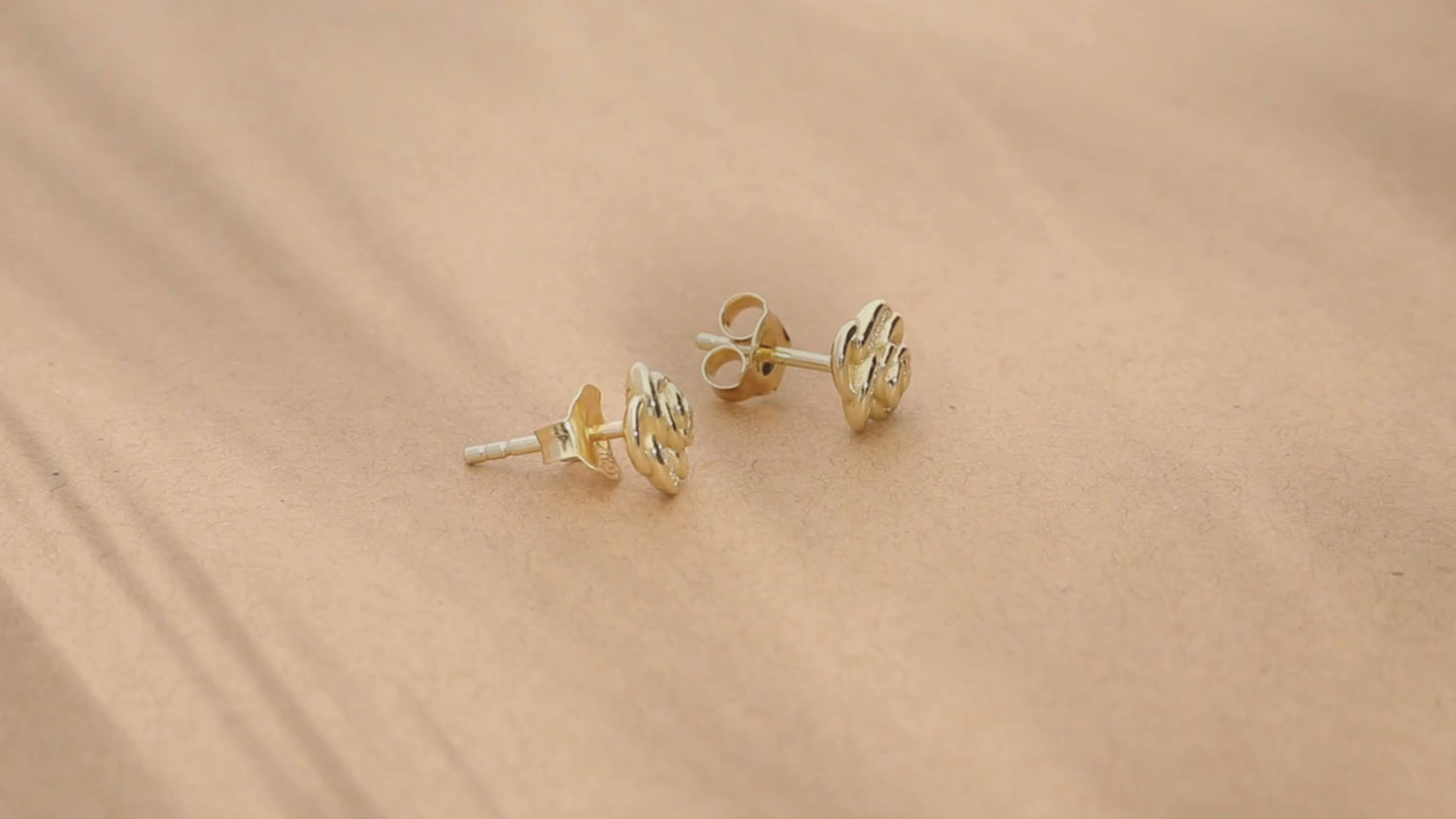 Rose Flower CZ Cartilage Stud Earrings in Sterling Silver