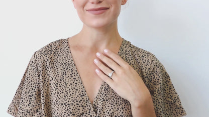 Half Eternity Ring, Halo Ring