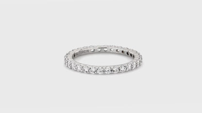 Video Contains CZ Stackable Ring Set in Sterling Silver. Style Number VR648-01