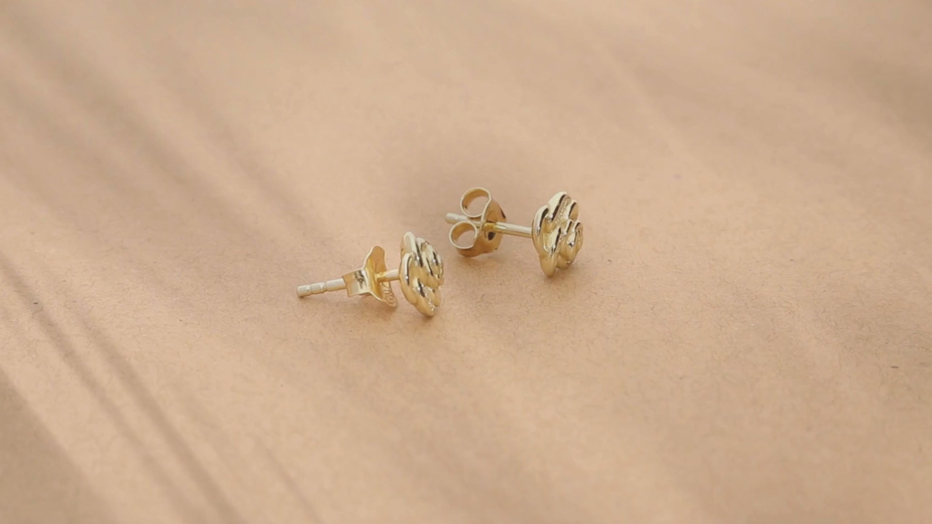 Rose Flower Stud Earrings