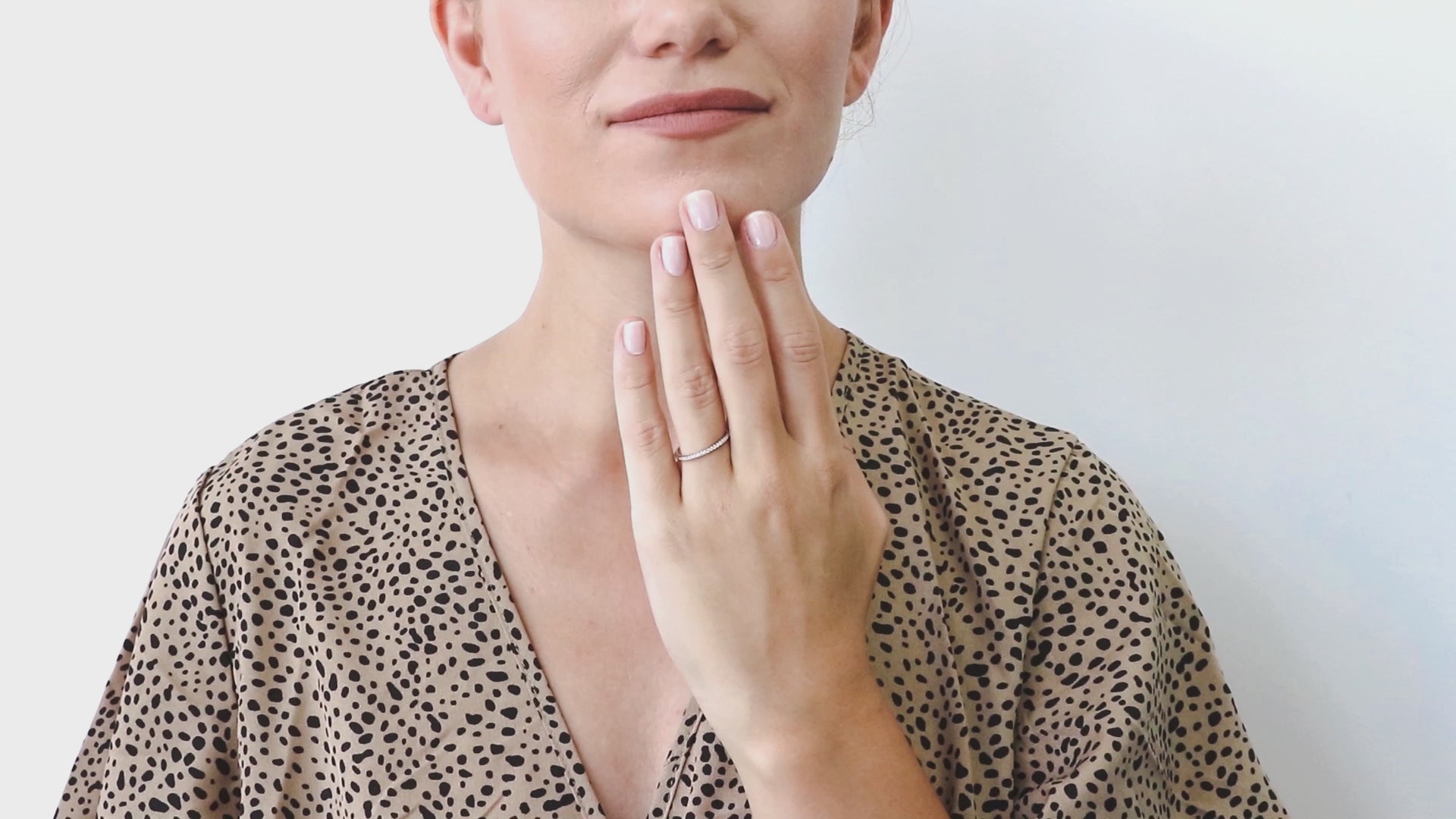 Video Contains Solitaire 0.6ct Cushion CZ Ring Set in Sterling Silver. Style Number R647-02