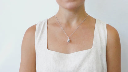 Skull Bones Pendant Necklace