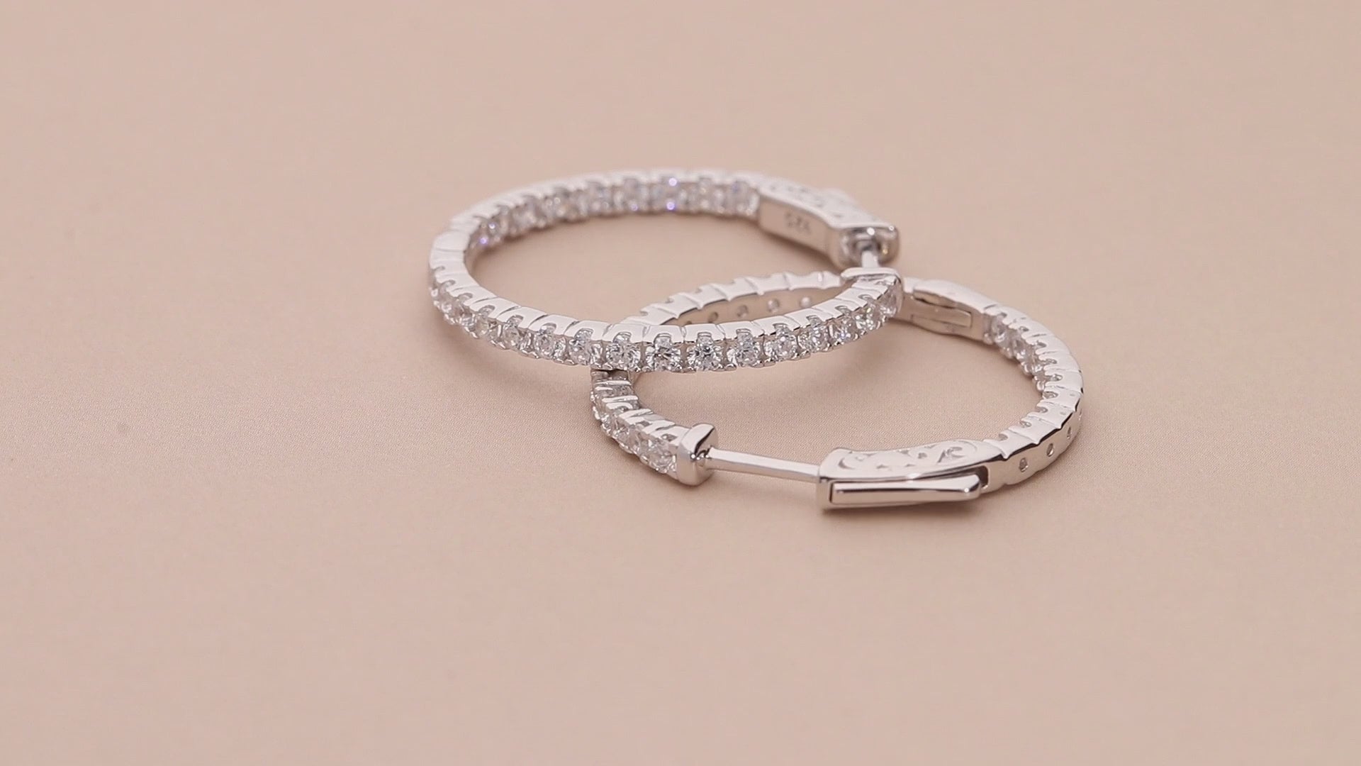 Inside-Out Hoop Earrings