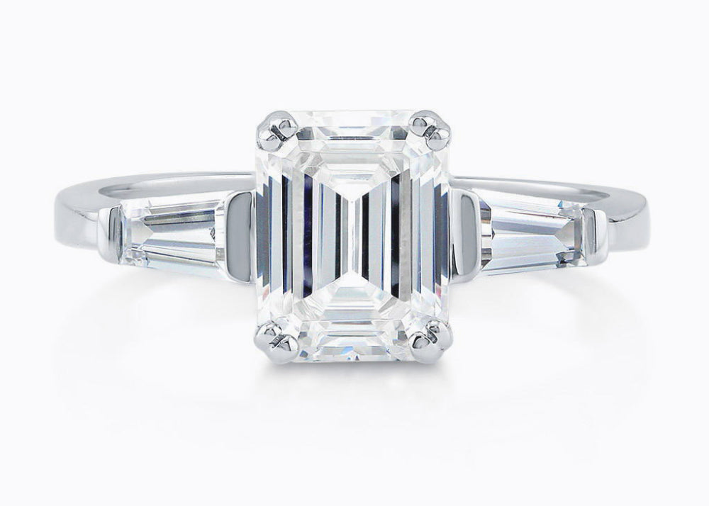 3-stone engagement rings