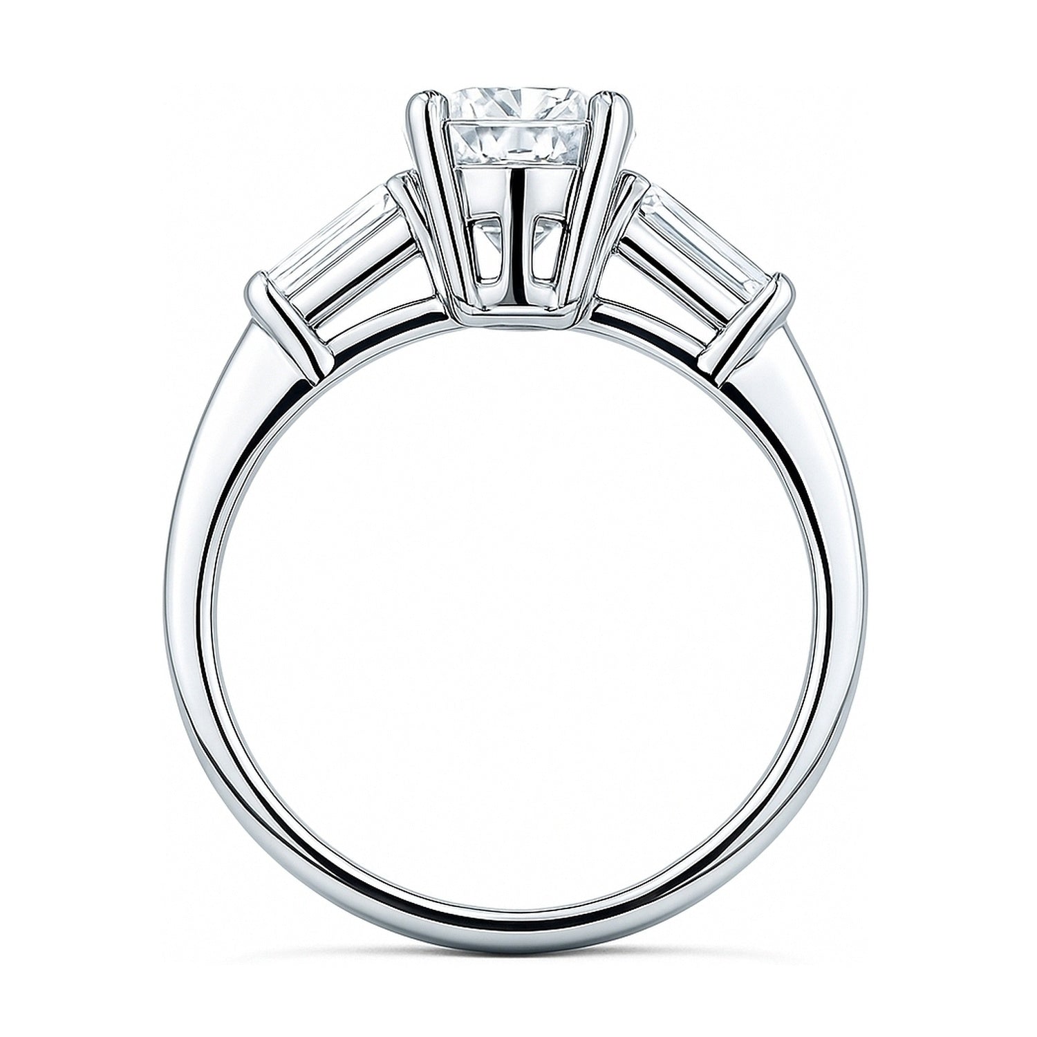 Solitaire 1.8ct Pear CZ Ring in Sterling Silver