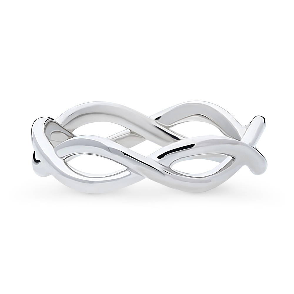 Woven Band in Sterling Silver, 1 of 8