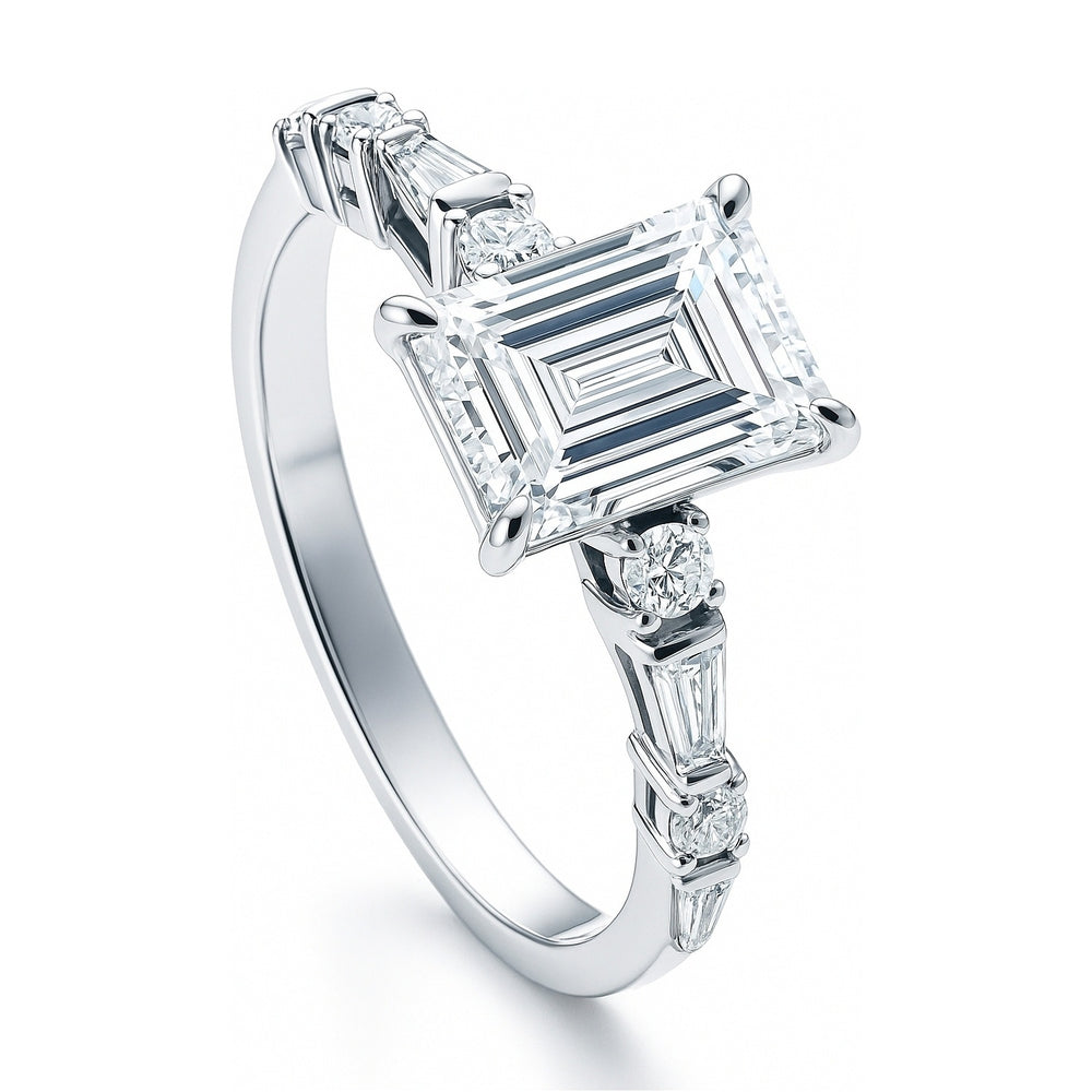 Bague Solitaire Argent 925 - Pierre 1.74g, Modèle STEARBAG-130225-C14, Occasion