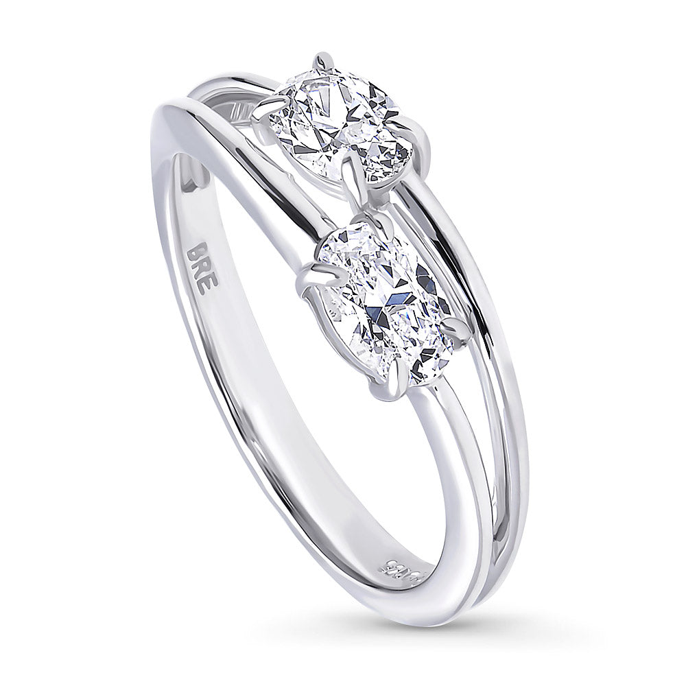 Amazon.com: 925 Sterling Silver Two in one Double-Layer