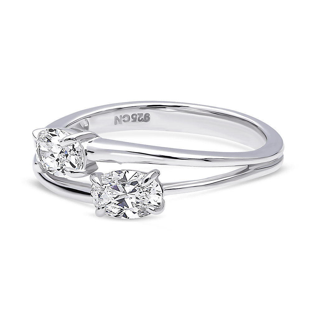 silver ring 925 2連 Amazon.com: Women's 925 Sterling Silver Ring Fashion Two