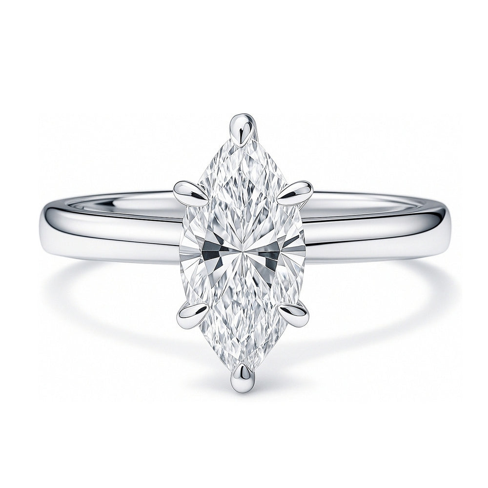 Bracciale Regolabile StarGems In Argento 925 Con Moissanite 1ct E Zirconi - Placcato Platino
