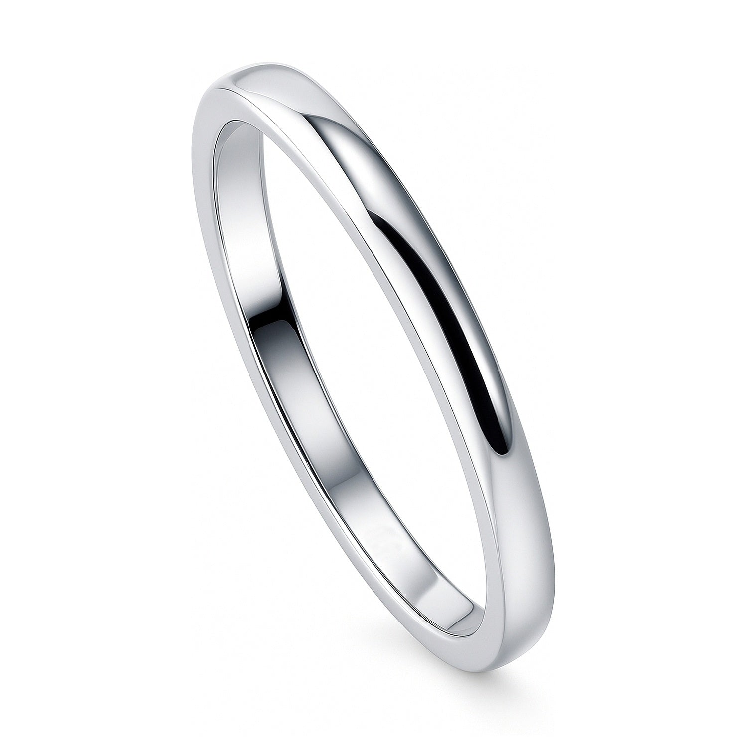 Sterling Silver Wedding Band Ring #R834-2 – BERRICLE