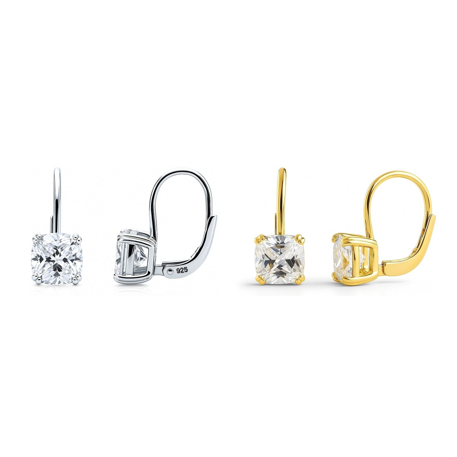 Cubic Zirconia Earrings in Sterling Silver – BERRICLE