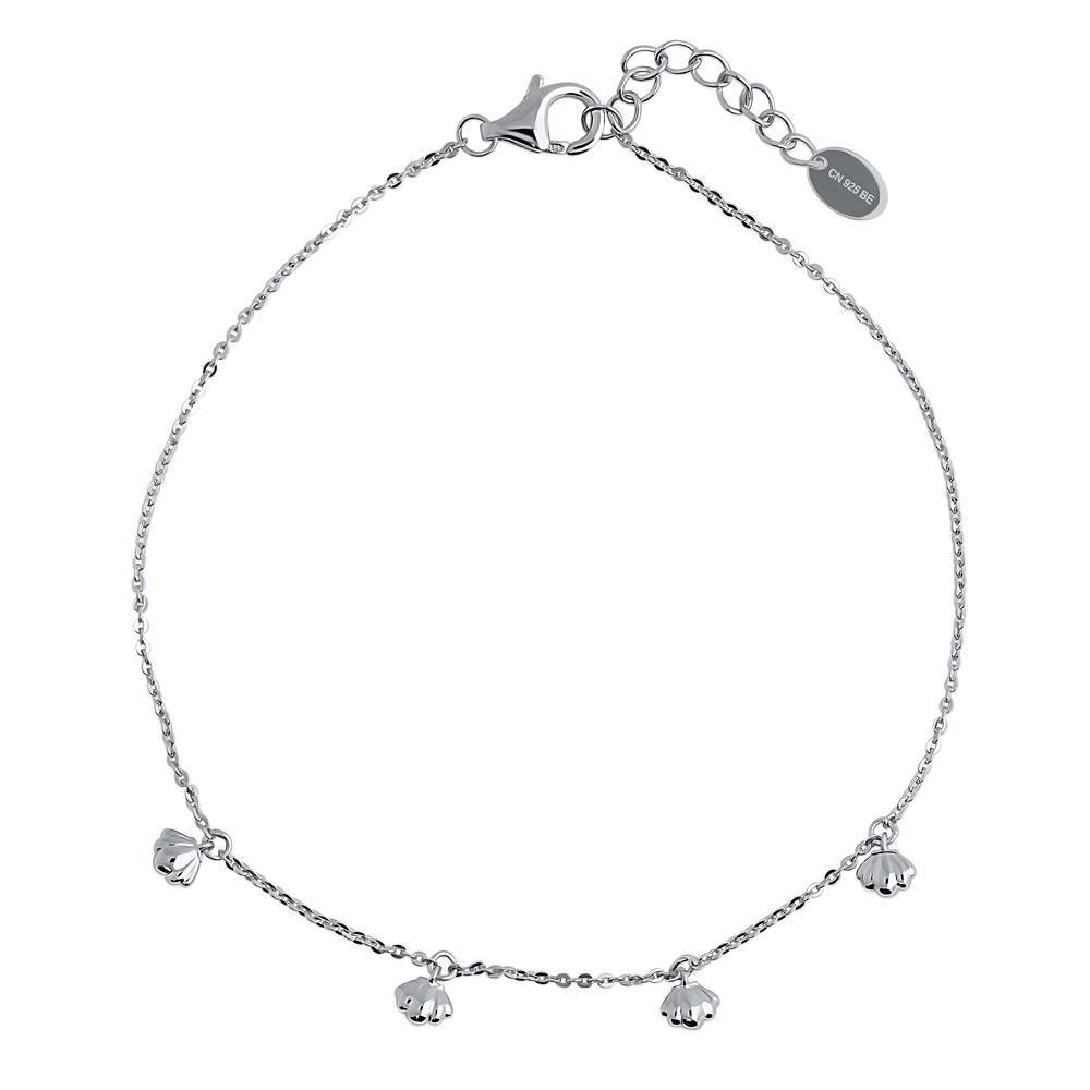 Charm Anklet in Sterling Silver