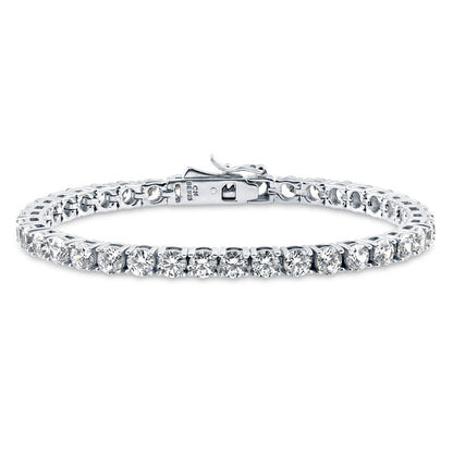 CZ Tennis Bracelet in Sterling Silver