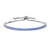 CZ Statement Tennis Bracelet in Sterling Silver