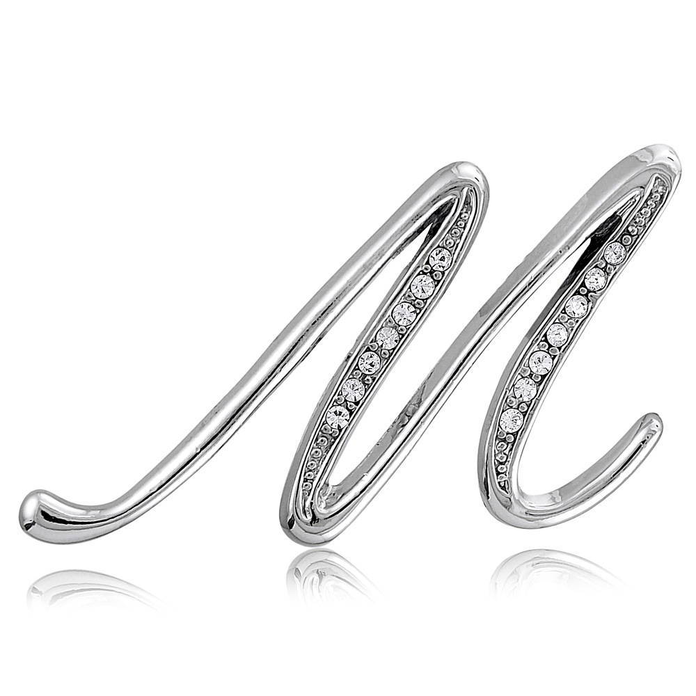 Silver-Tone Initial Letter Pin – BERRICLE