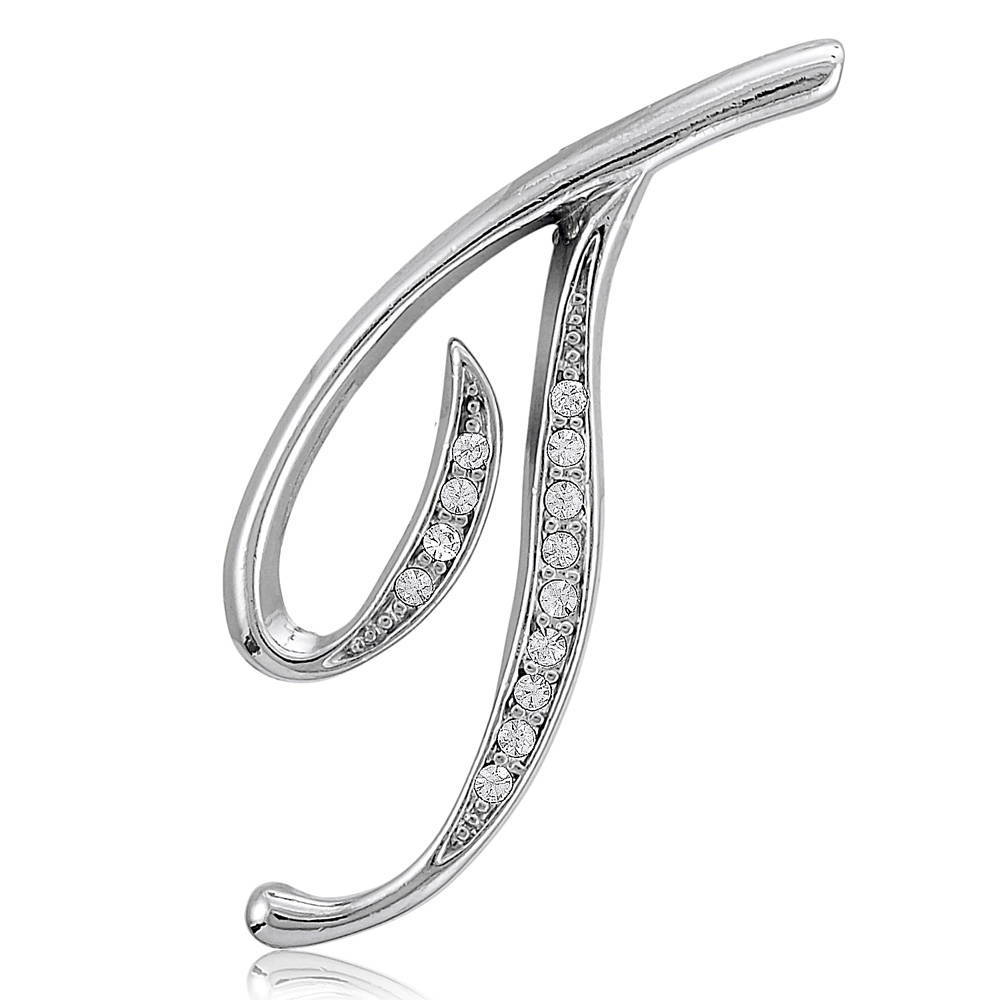 Initial Letter Pin, T