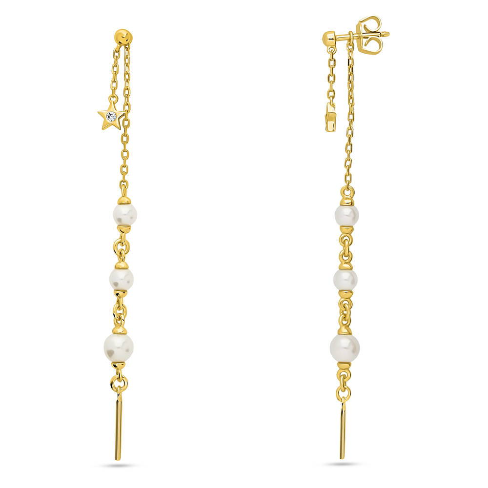  MISASHA fashion jewelry designer faux imitation pearl flower  charm long strand necklace for women (GatsbyThemed Necklace): Clothing,  Shoes & Jewelry