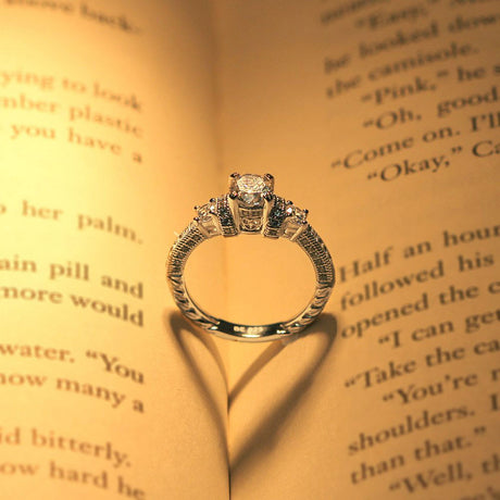 Image Contain: 3-Stone Ring