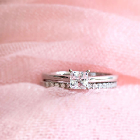 Image Contain: Eternity Ring, Solitaire Ring