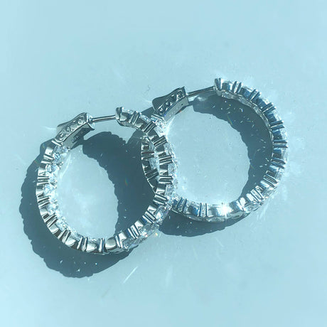 Inside-Out Hoop Earrings