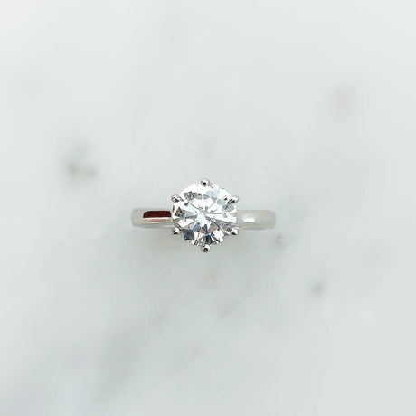 Image Contain: Solitaire Ring