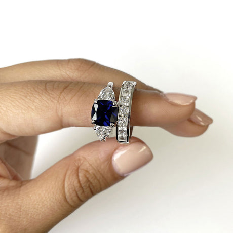 Image Contain: 3-Stone Ring, Half Eternity Ring