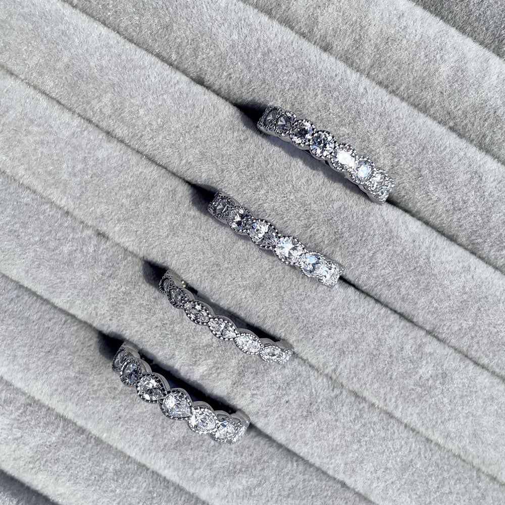 Image Contain: East-West Eternity Ring, Eternity Ring