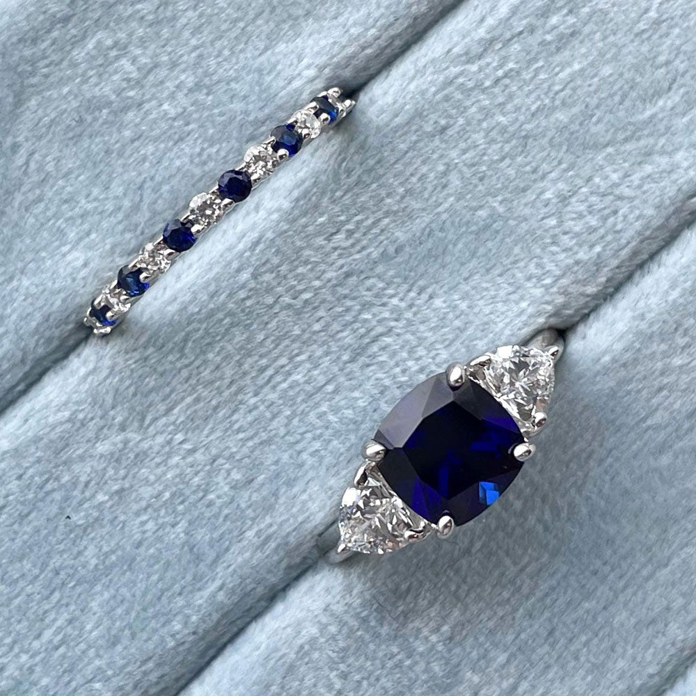 Image Contain: 3-Stone Ring, Eternity Ring