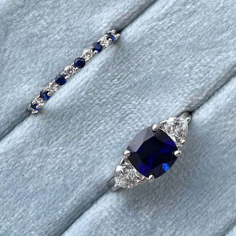 Image Contain: 3-Stone Ring, Eternity Ring
