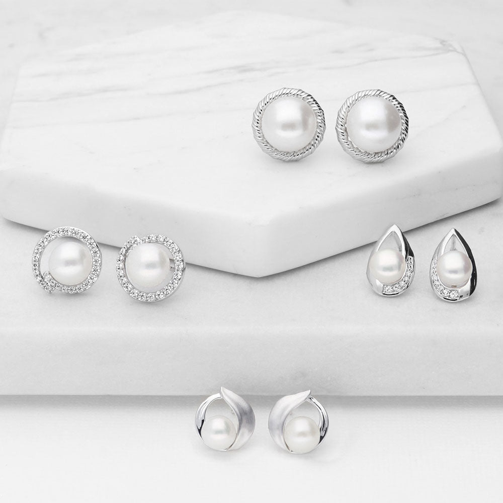 TATIANA (SILVER925) Twinkle B/Ribbon Earrings（S/M）4BTR692 TATIANA☆[SILVER925] Twinkle Butterfly Ribbon Earring