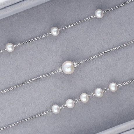 Image Contain: Ball Bead Chain Bracelet, Solitaire Chain Bracelet