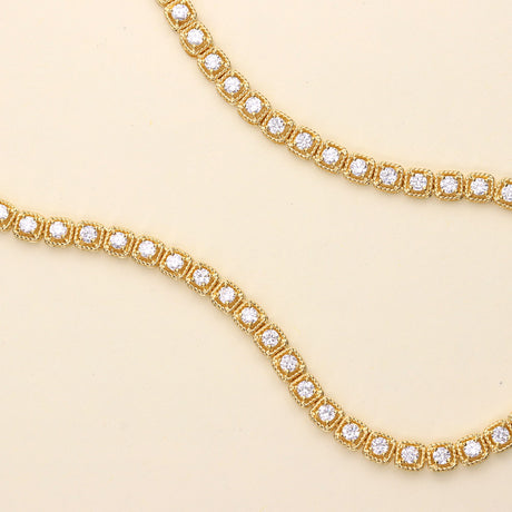 Image Contain: Cable Tennis Necklace