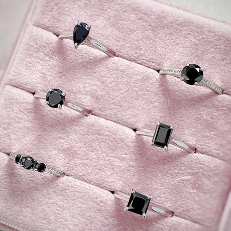 Image Contain: 3-Stone Ring, Solitaire Ring, Solitaire with Side Stones Ring