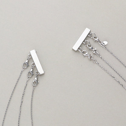 Triple Necklace Layering Clasp, 2-Piece
