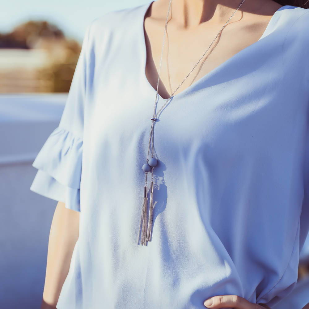 Model wearing Lookbook LB1828, 1 of 1