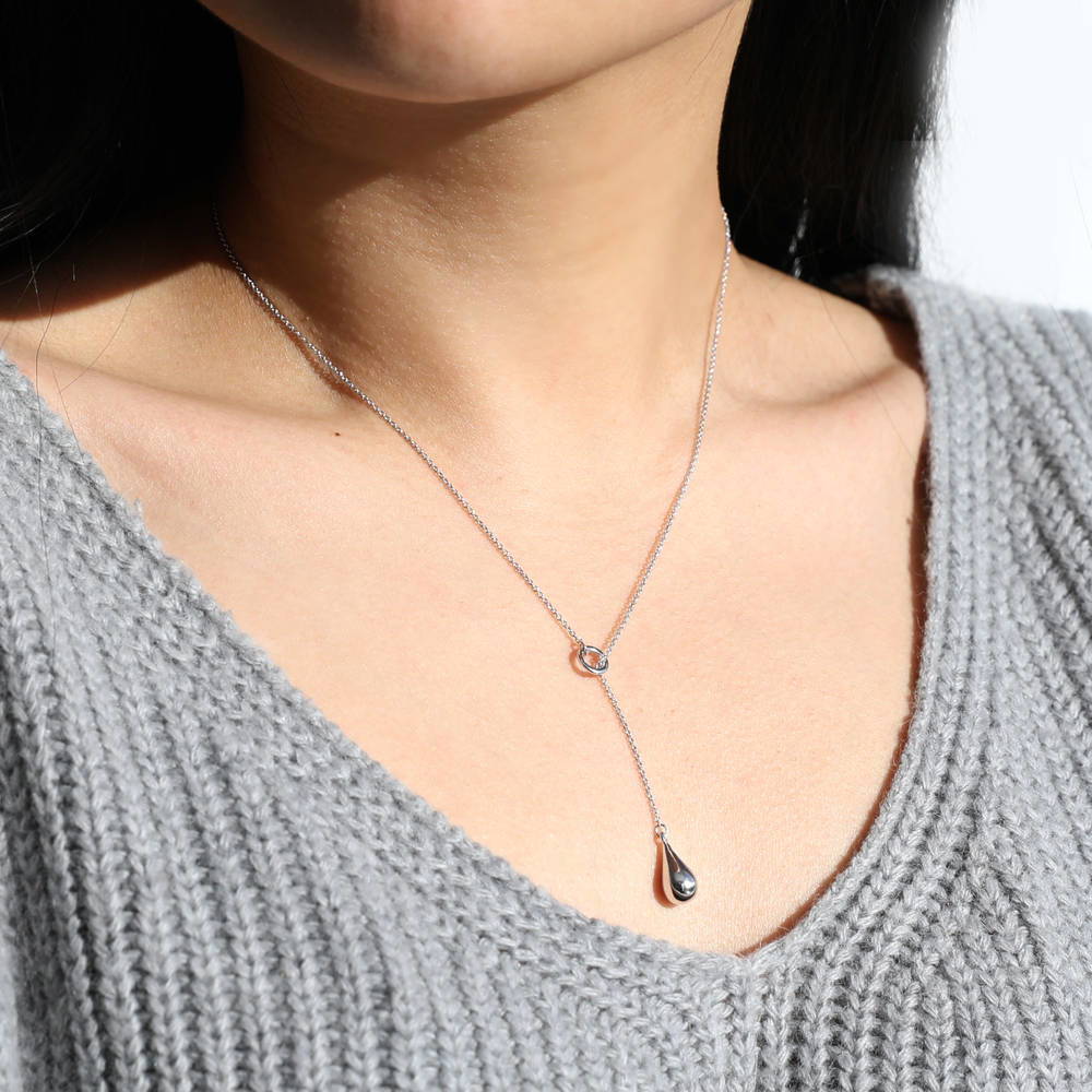 ネックレス・ペンダント TATIANA Silver 925 Star Mirror Ball Necklace NZ2154 925 Sterling Silver Starburst Demon Eye Pendant Necklace