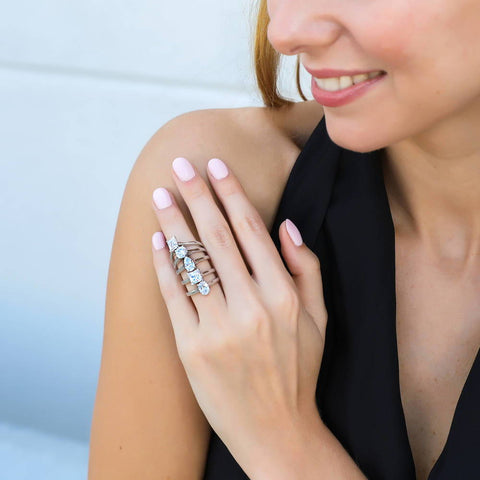 Image Contain: Model Wearing Ring