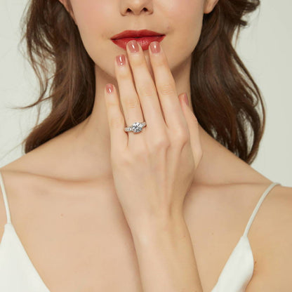 Solitaire 2.7ct CZ Ring in Sterling Silver