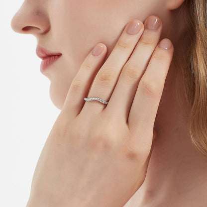 Woven Band in Sterling Silver