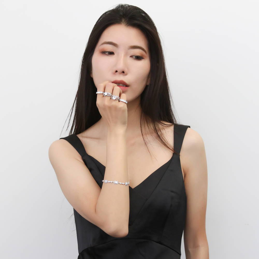 Model wearing Lookbook LB7058, 1 of 1