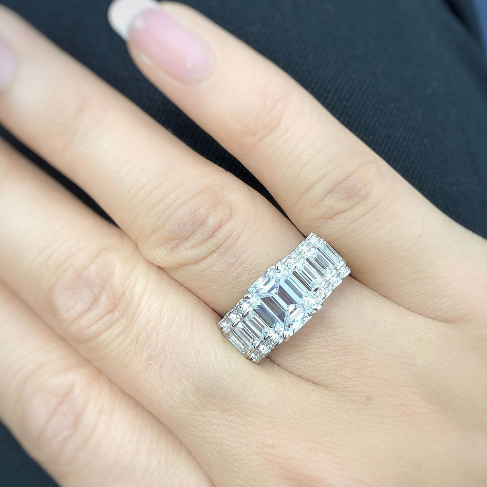Image Contain: Model Wearing Art Deco Ring