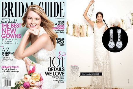 Bridal Guide Magazine / Publication Features Dangle Earrings